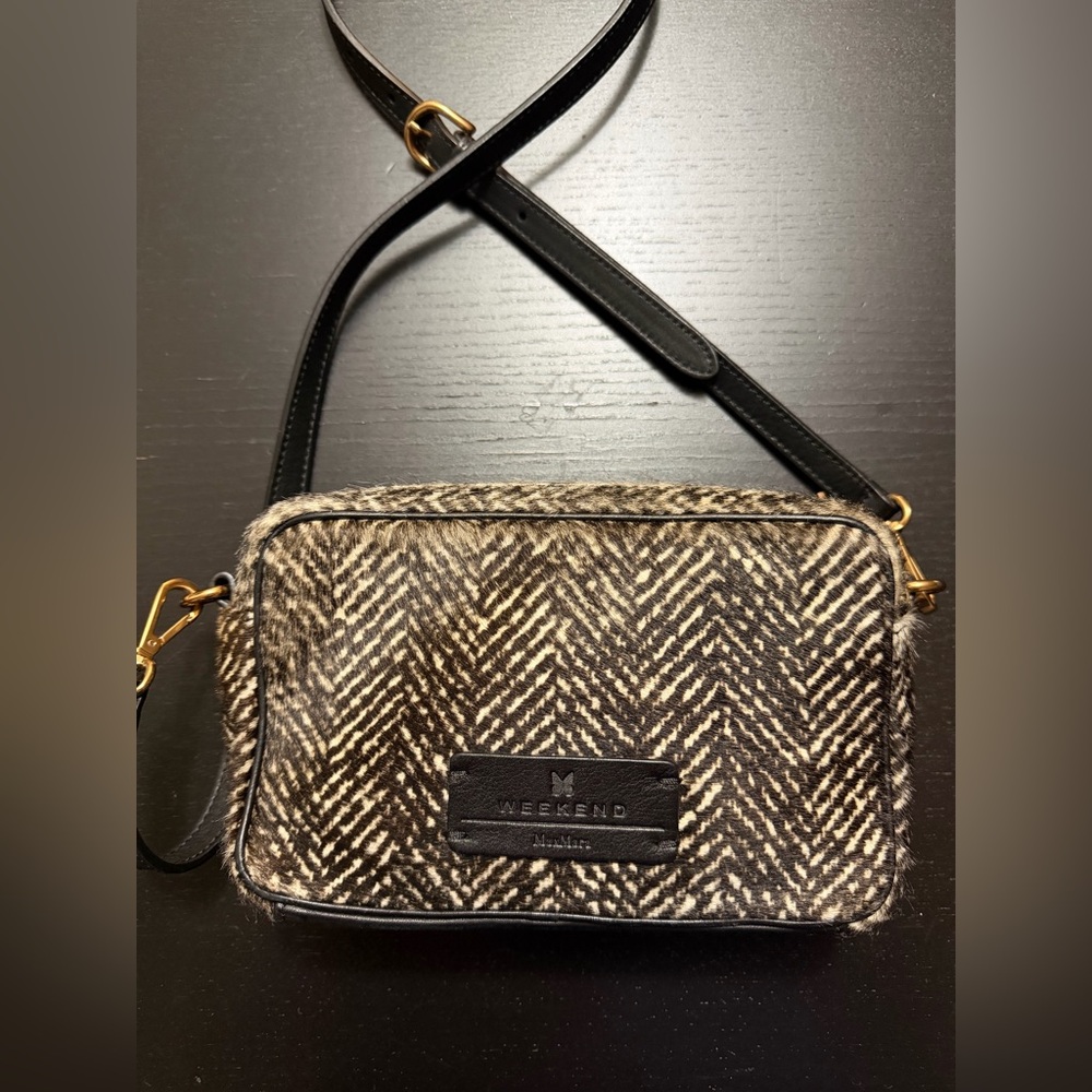 MaxMara Zebra Ponyhair Crossbody